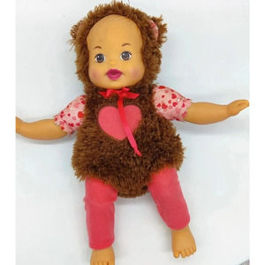 Little Mommy Dress Up Cutie Bear Doll Babydoll Baby Toy Girl Toys Gift Play Fun